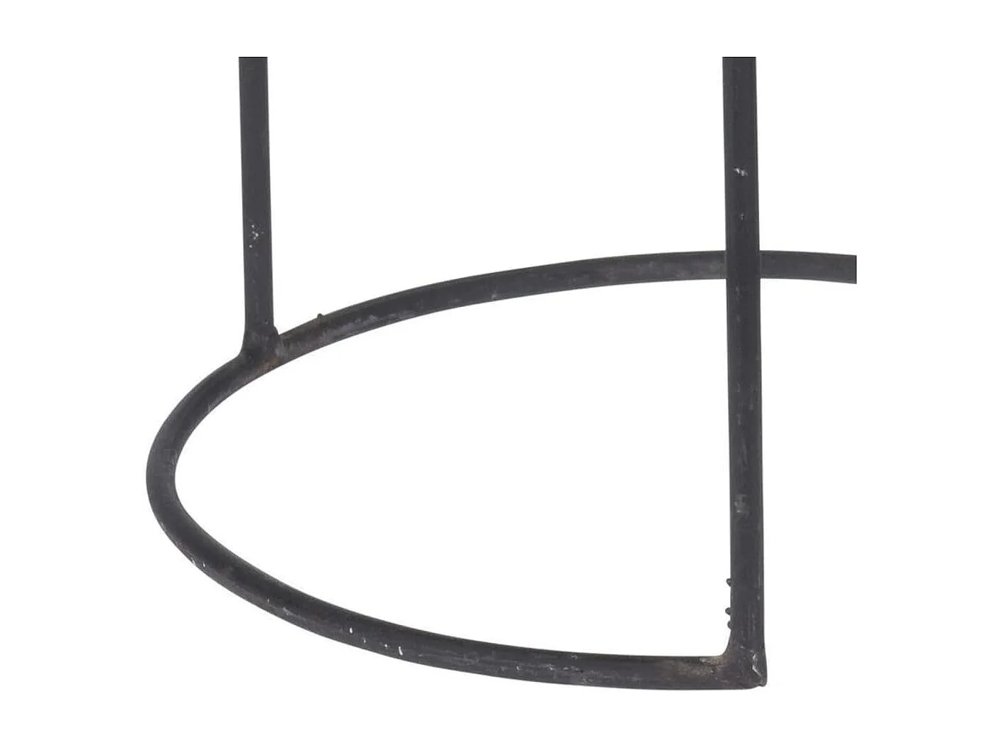 Ensemble de tables d'appoint 2 pcs Teck Marron