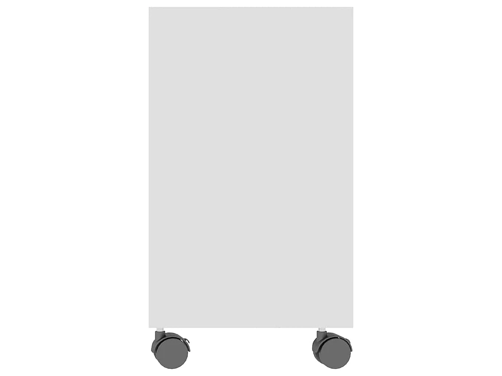 Bijzettafel 70x35x60,5 cm bewerkt hout wit