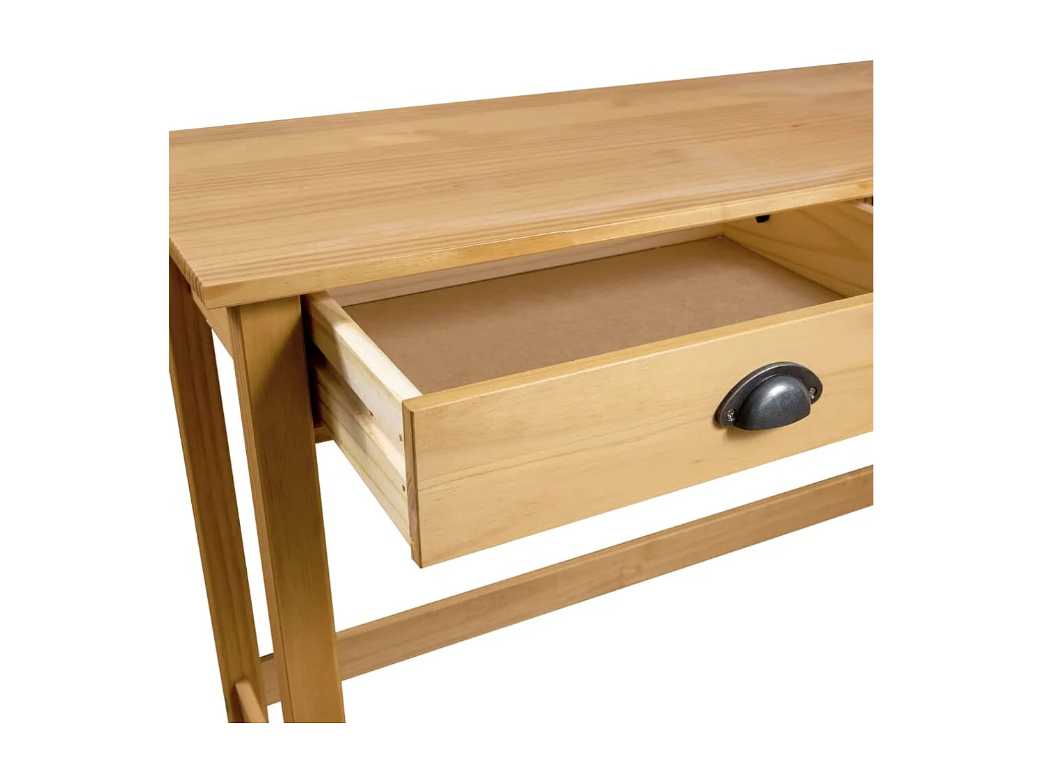 Table console Hill Range avec 2 tiroirs 110x45x74 cm Pin solide