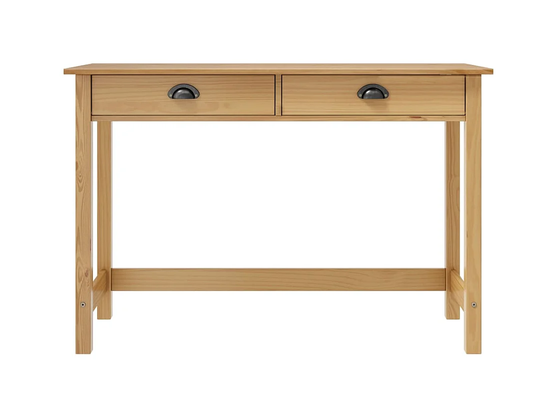 Konsolentisch Hill mit 2 Schubladen 110×45×74 cm Kiefernholz