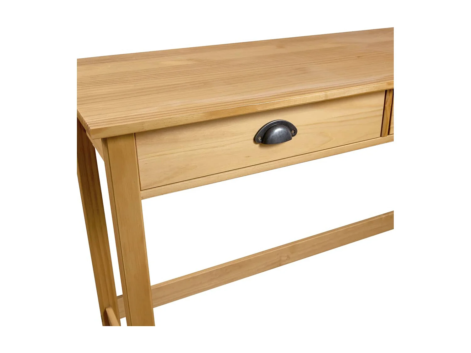 Konsolentisch Hill mit 2 Schubladen 110×45×74 cm Kiefernholz