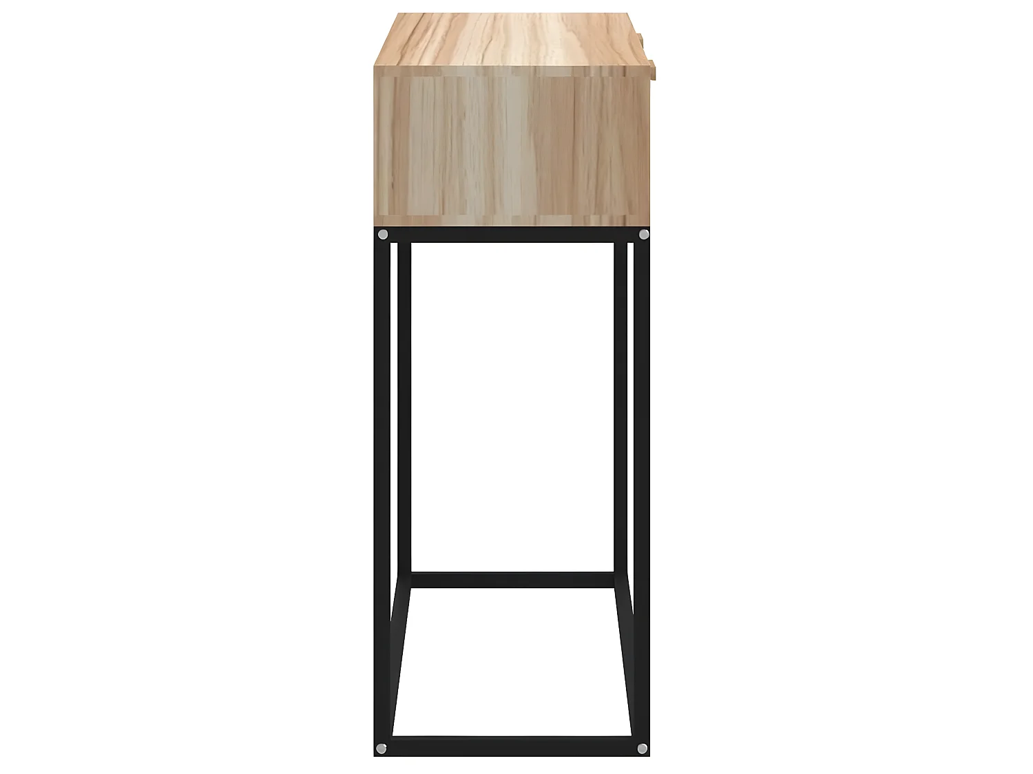 Konsolentisch 80x30x75 cm Holzwerkstoff und Eisen