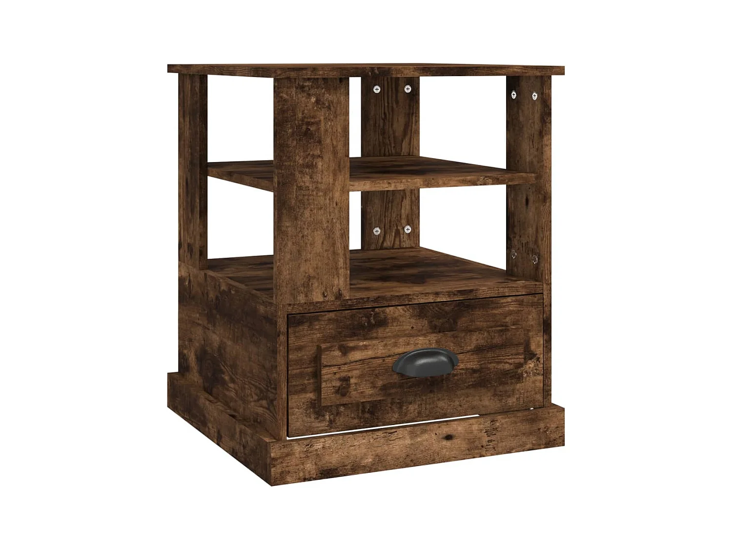 Beistelltisch Räuchereiche 50x50x60 cm Holzwerkstoff