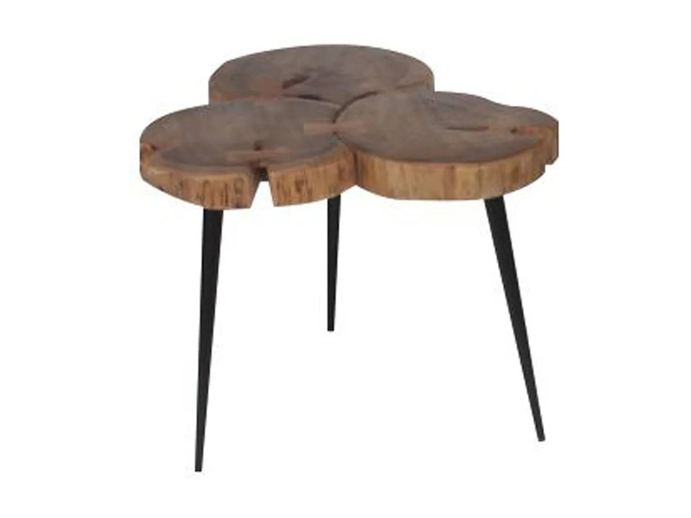 Table d'appoint Jimi 3 Blocs de bois