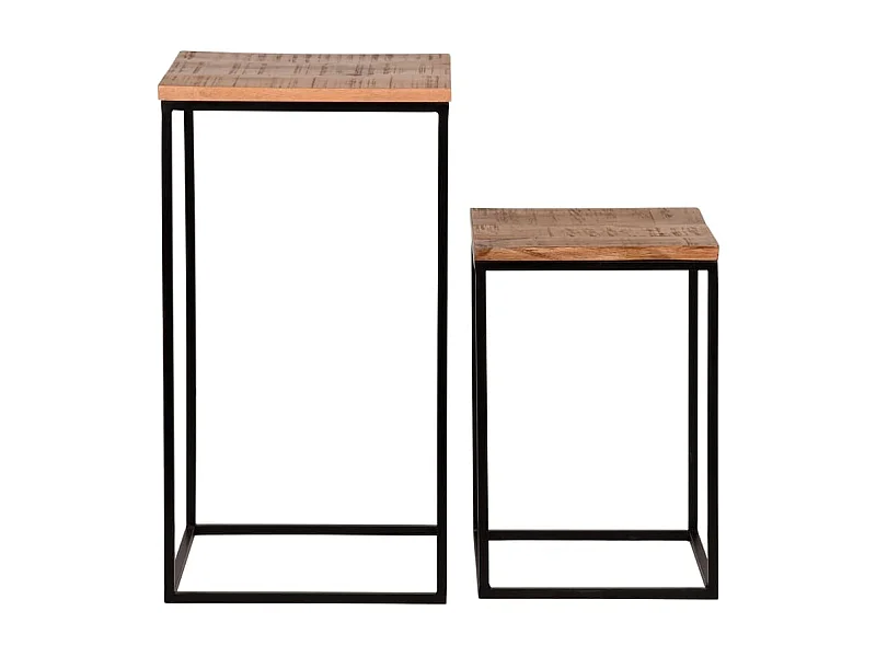 Bijzettafel Vintage - Rough - Mangohout