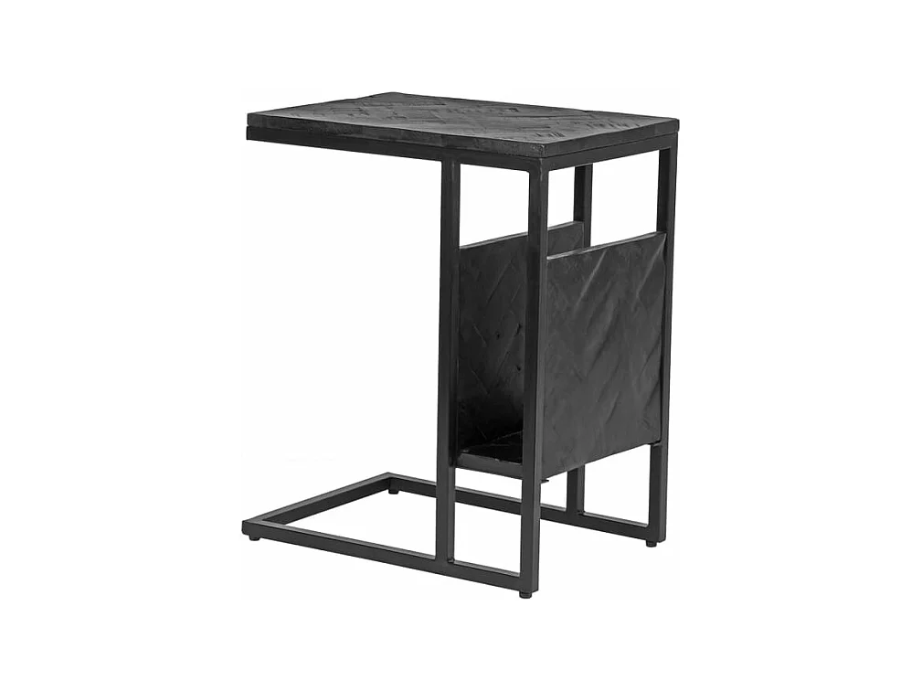 Table pour ordinateur portable Shift 50x35x62 cm Chevron noir