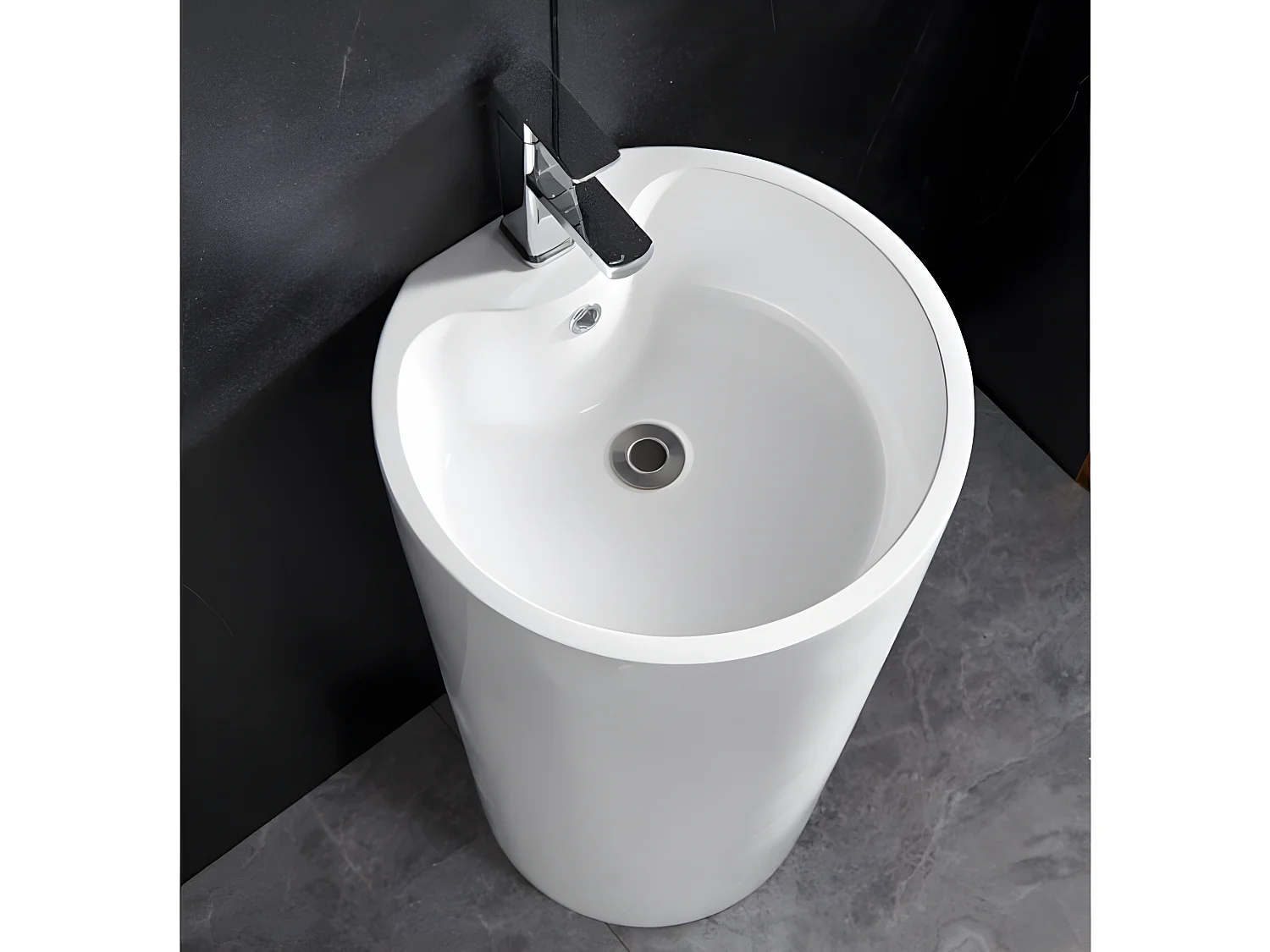 Lavabo su colonna cilindrica - TOTAM