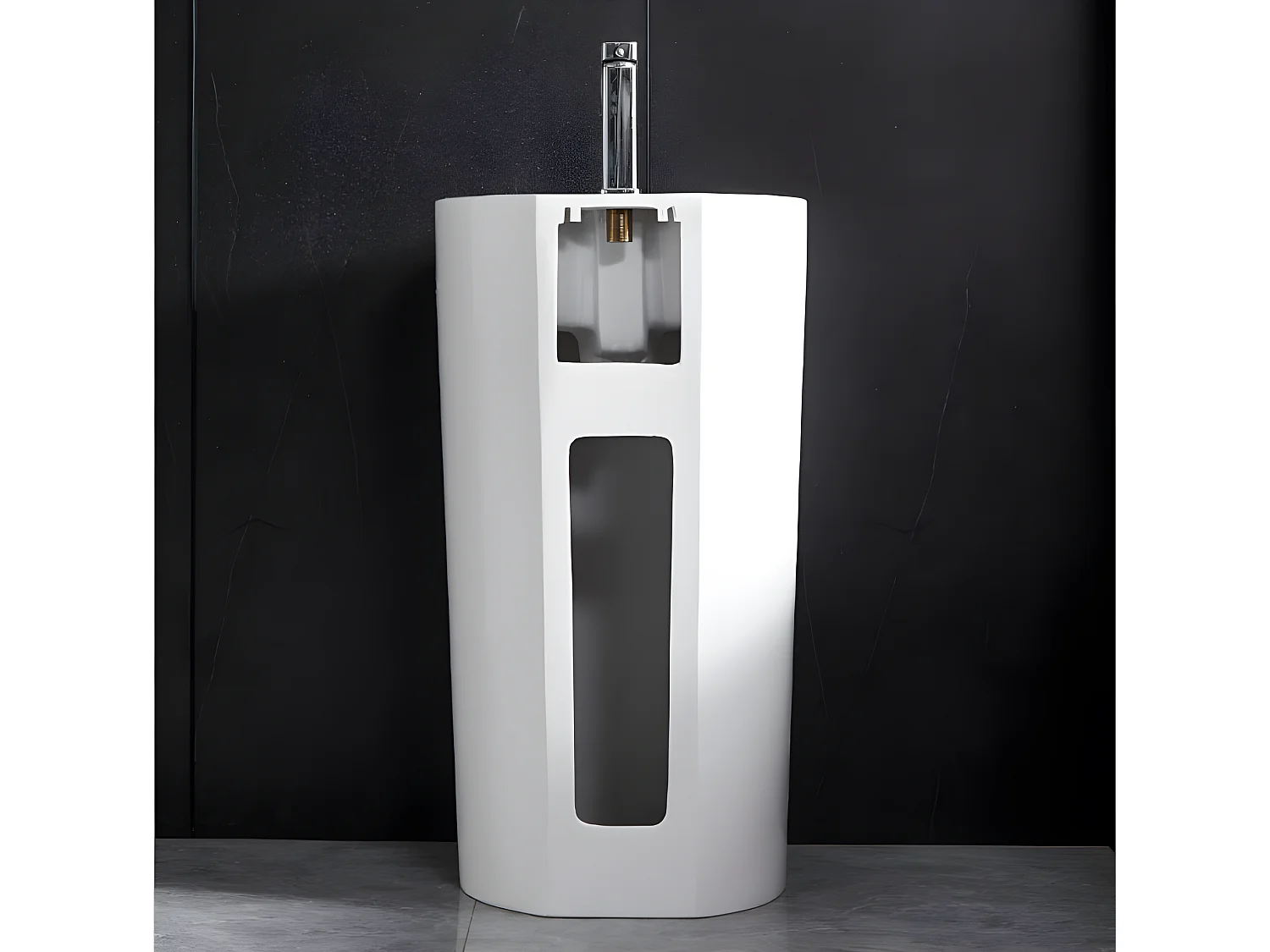Lavabo su colonna cilindrica - TOTAM