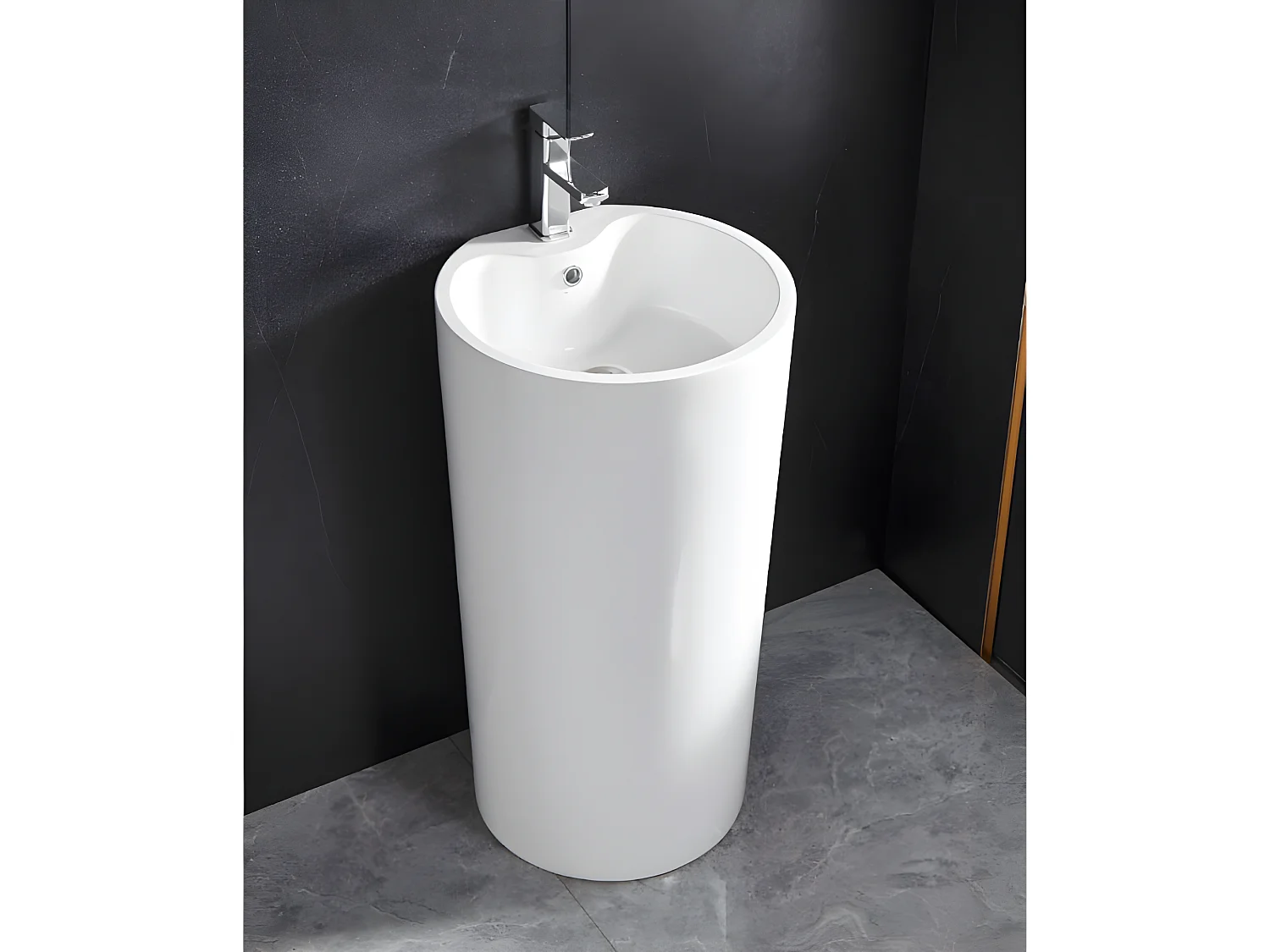 Lavabo su colonna cilindrica - TOTAM