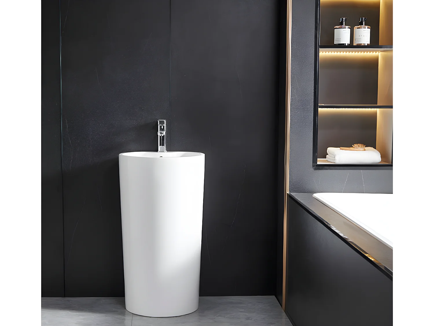 Lavabo su colonna cilindrica - TOTAM