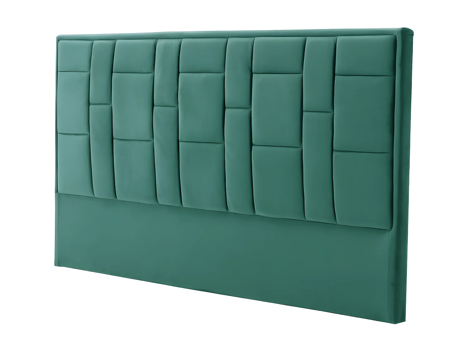 Tête de lit 140 cm - Velours - Vert - HERMINE