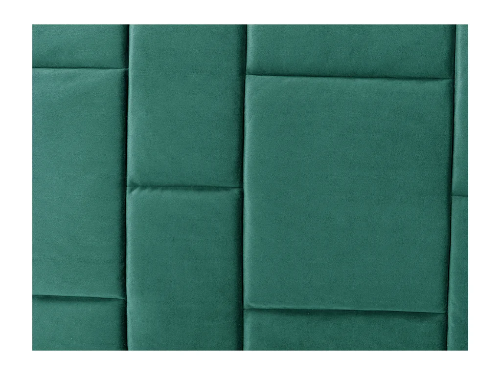 Cabecero HERMINE - 140 cm - Terciopelo - Verde