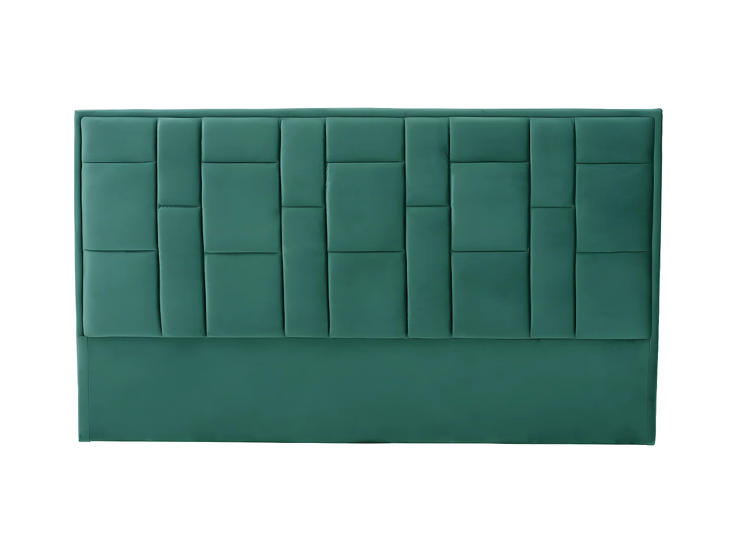 Sengegavl 160 cm - Fløyel - Grønn - HERMINE