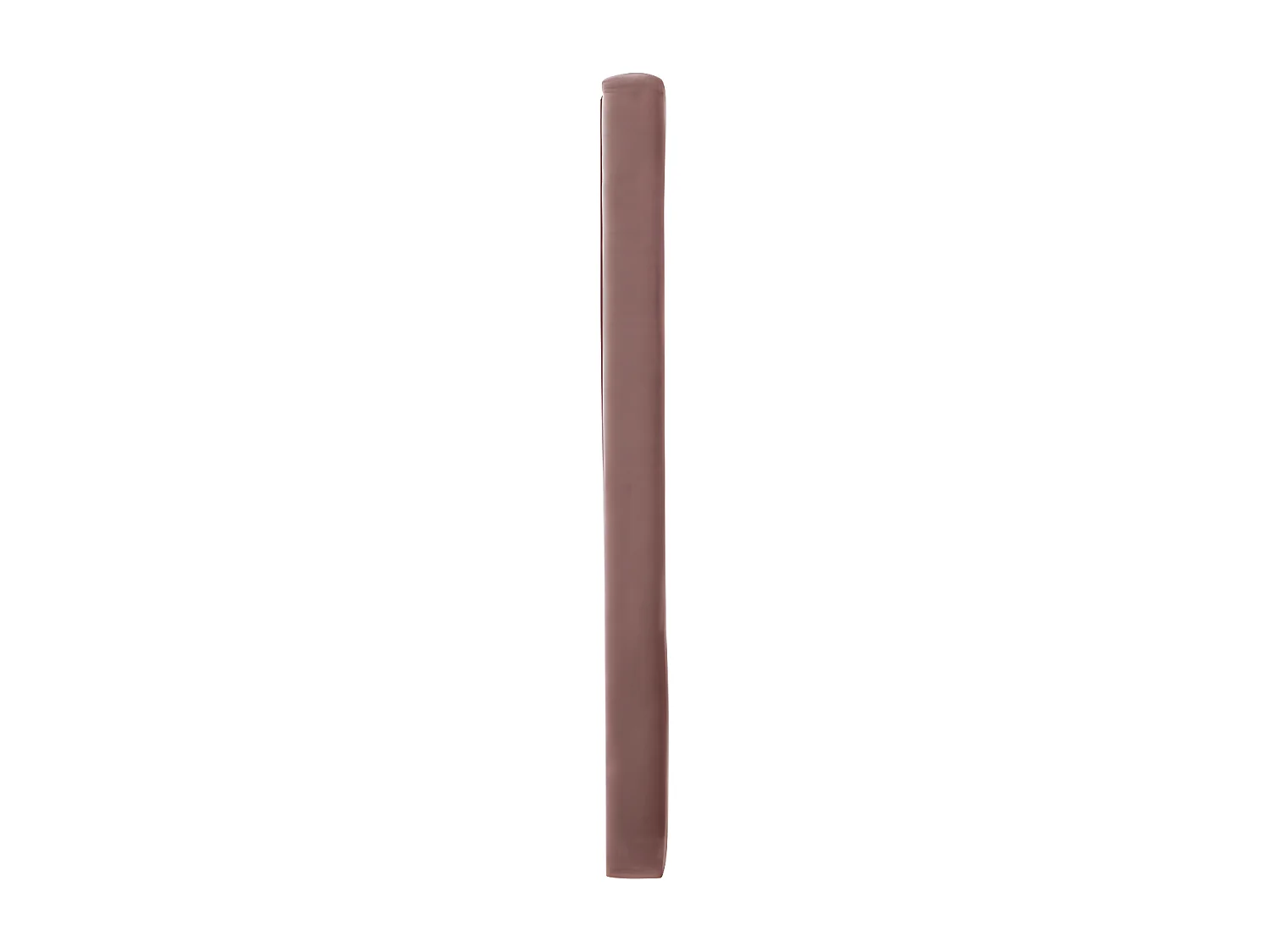 Hoofdeinde JENNA - Fluweel - 160cm - Oud roze