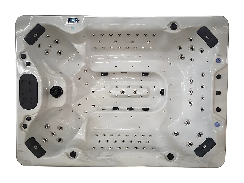 Spa 4/6 pessoas Gama Prestige CYRIUS II - Branco pérola