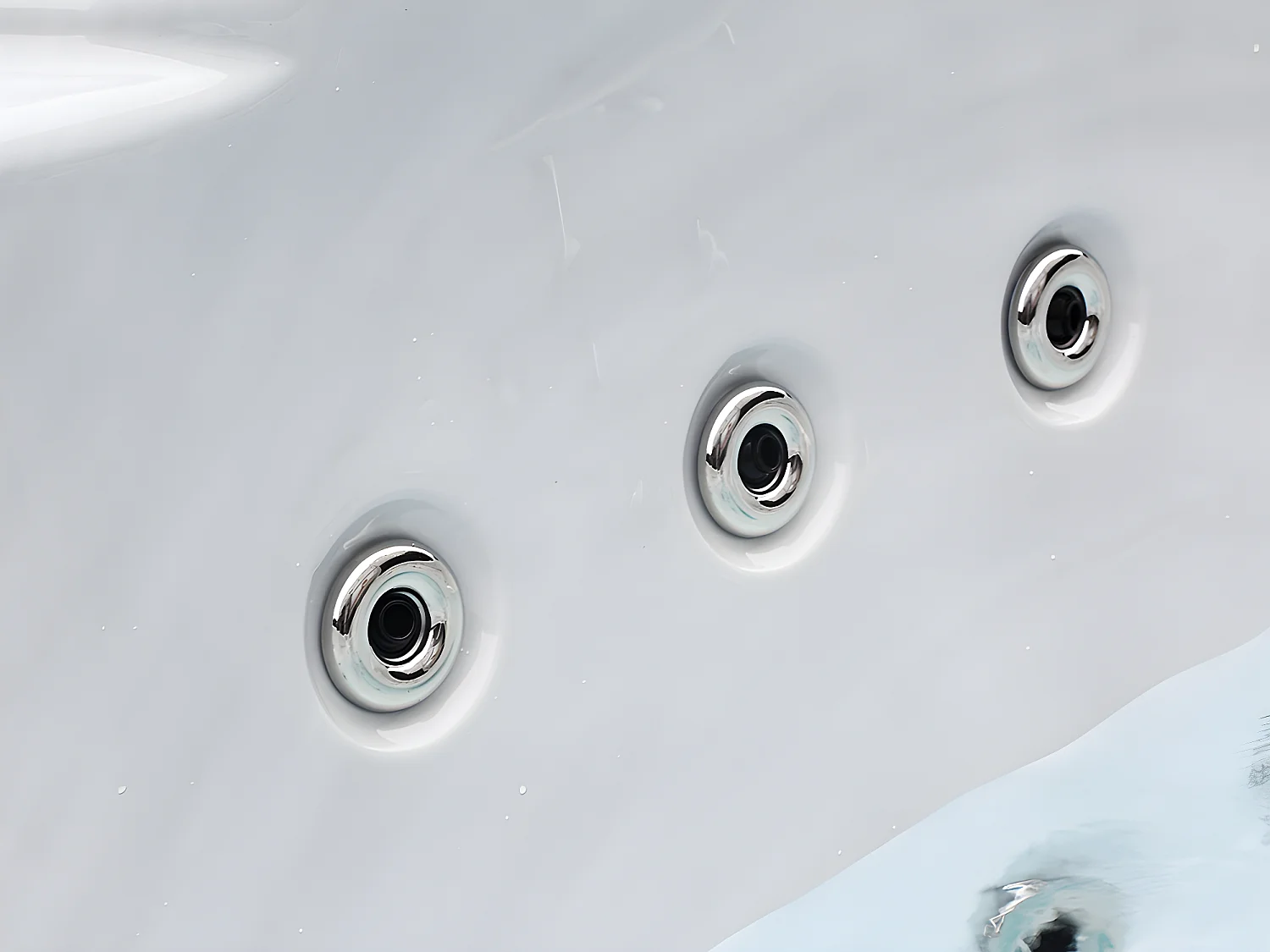 Spa mit Zubehör - 8 Plätze - 320 x 220 x 97 cm - 133 Düsen - BALBOA-System - Perlweiß - CYRIUS IV