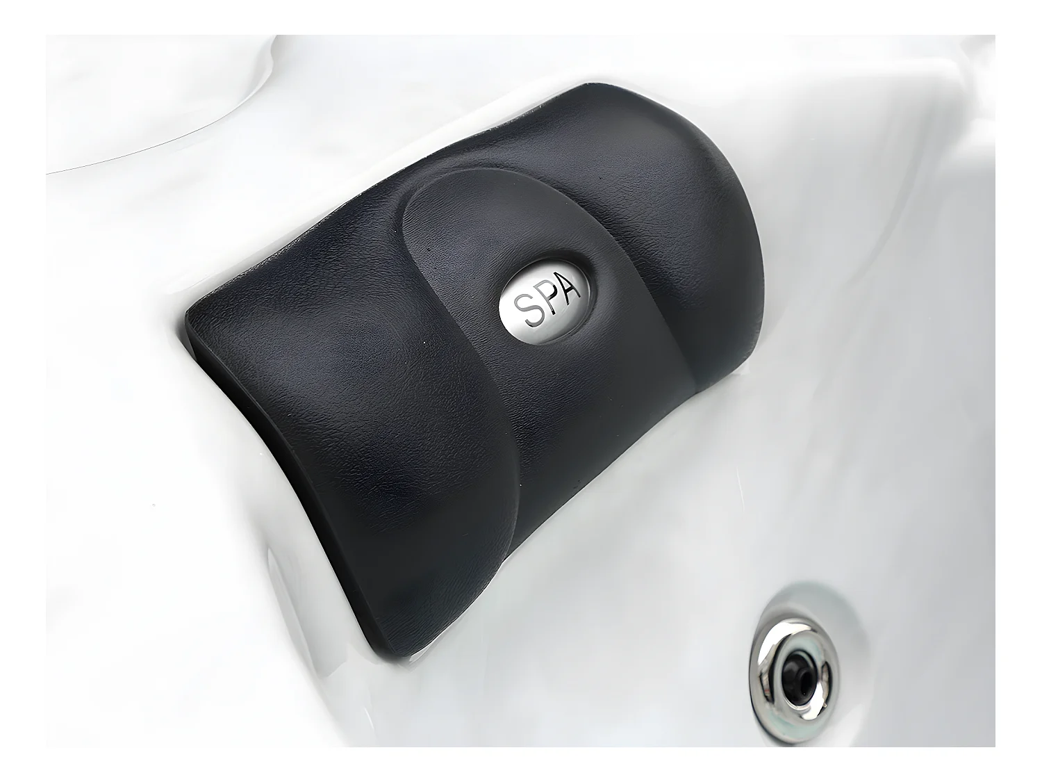 Spa voor 8 personen Prestigecollectie CYRIUS II - Parelwit