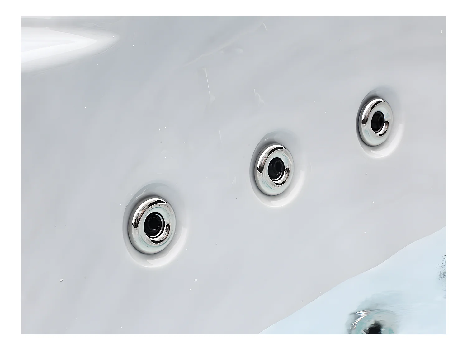 Spa voor 8 personen Prestigecollectie CYRIUS II - Parelwit