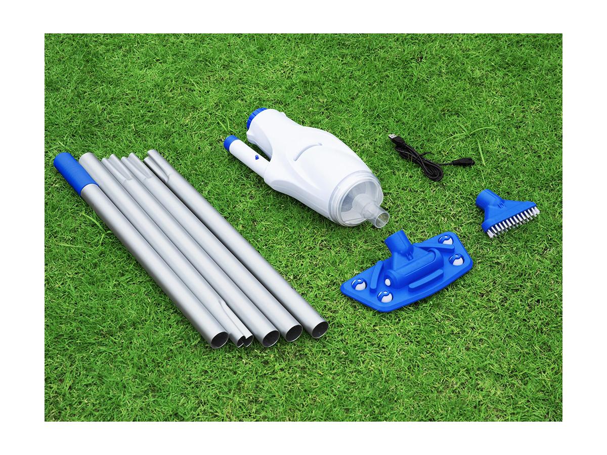 Aspirateur balais sans fil rechargeable pour piscine et spa NATUNA de