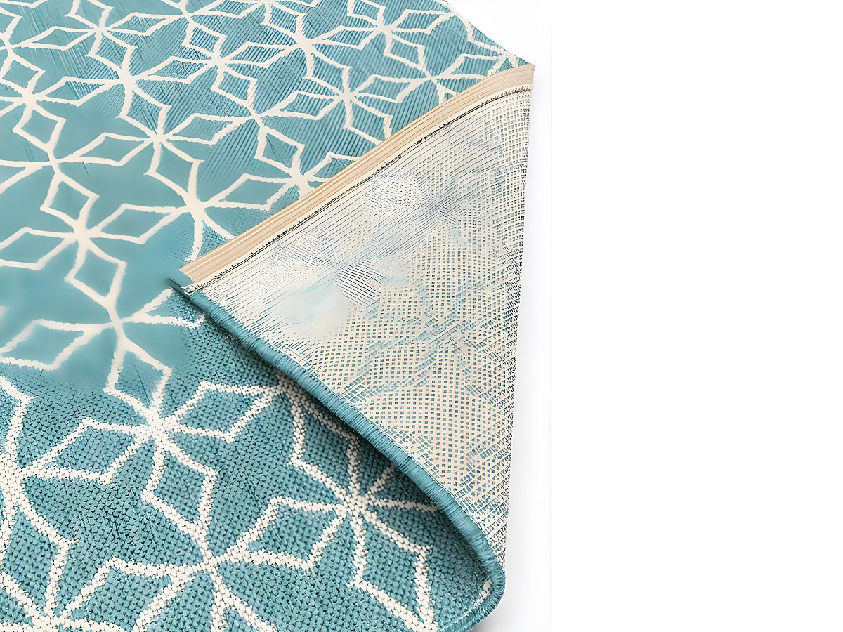 Alfombra de interior o exterior SIESTA - 150 x 200 cm - Azul claro