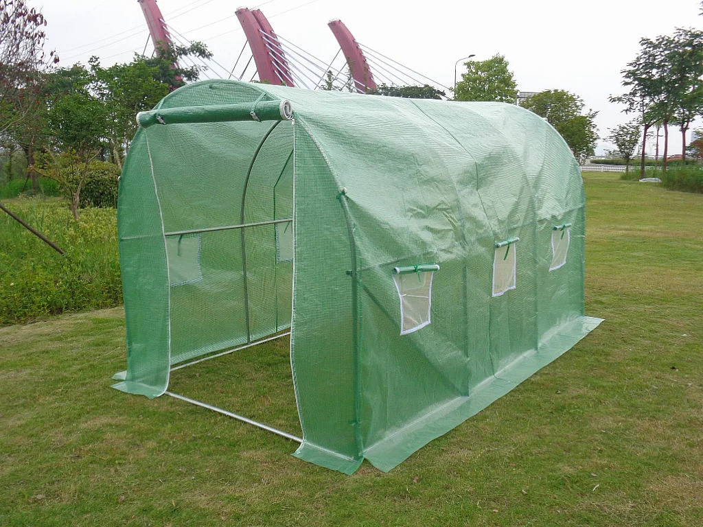 Tunnelkas met staalstructuur IPOMEA 6m² - L300 x B200 x H200 cm