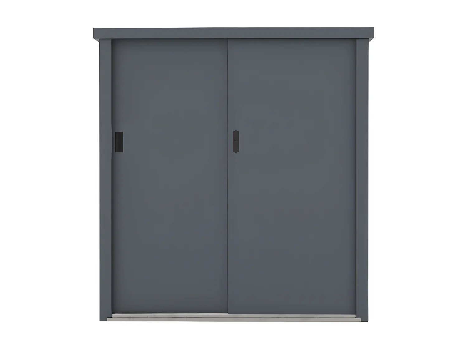 Armadio portaoggetti da giardino 1,31 m3 in Acciaio galvanizzato Grigio - REIVAX