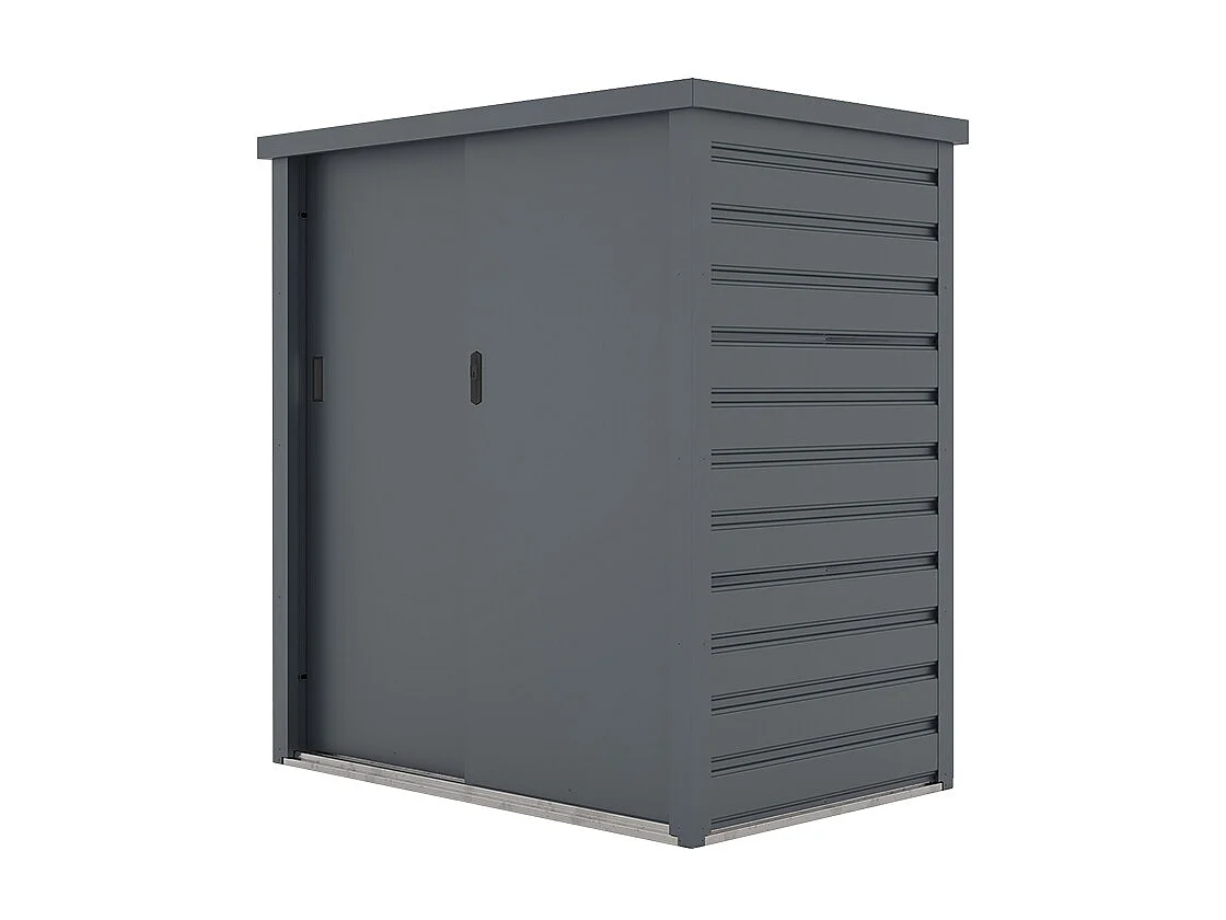 Armadio portaoggetti da giardino 1,31 m3 in Acciaio galvanizzato Grigio - REIVAX