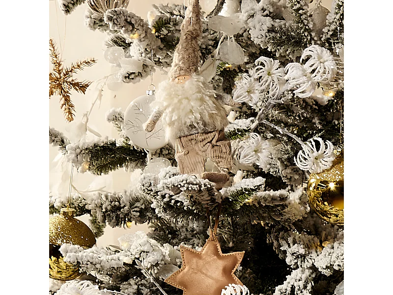 Guirlande de Feuilles Lunaria - Blanc