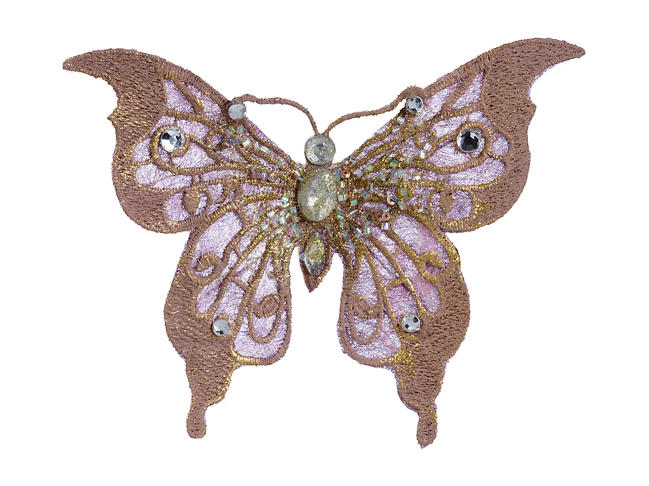 Clip Papillon - Noir