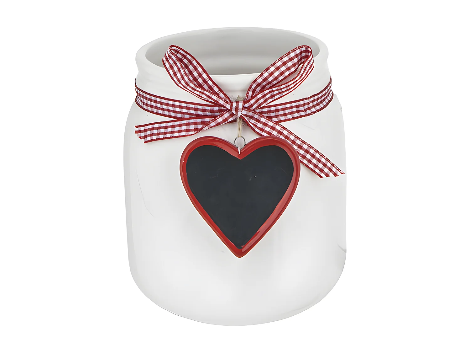 Cache-Pot Coeur - Blanc