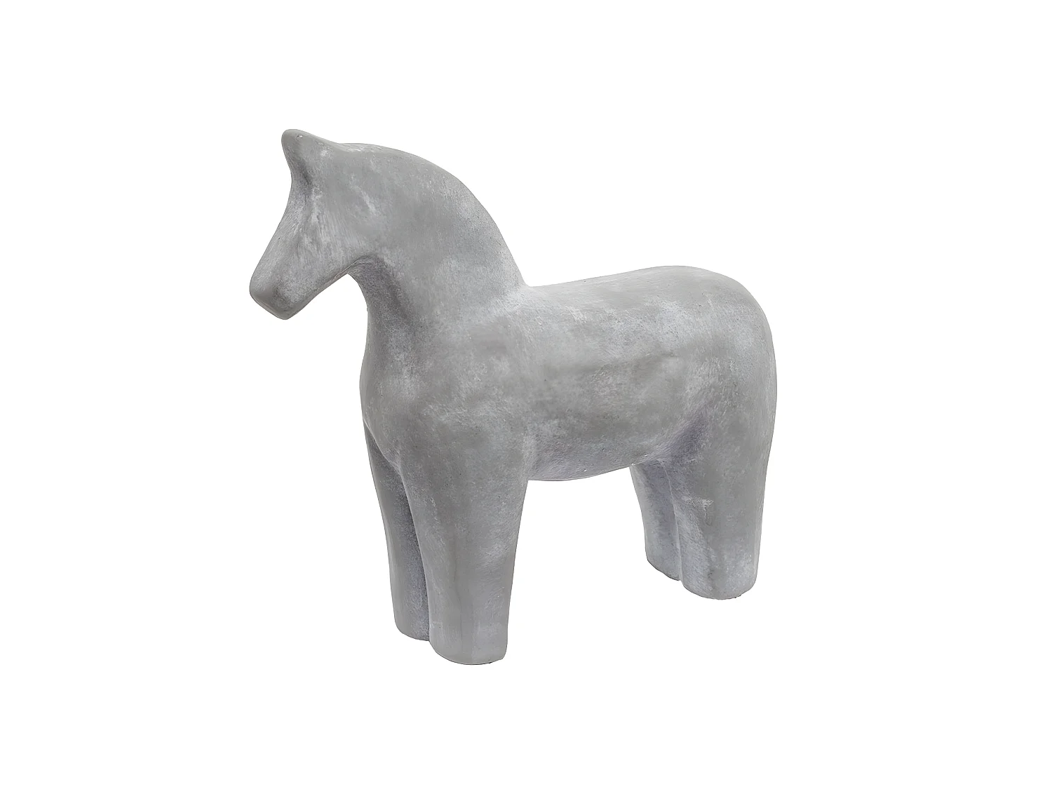Statue Cheval - Noir et blanc