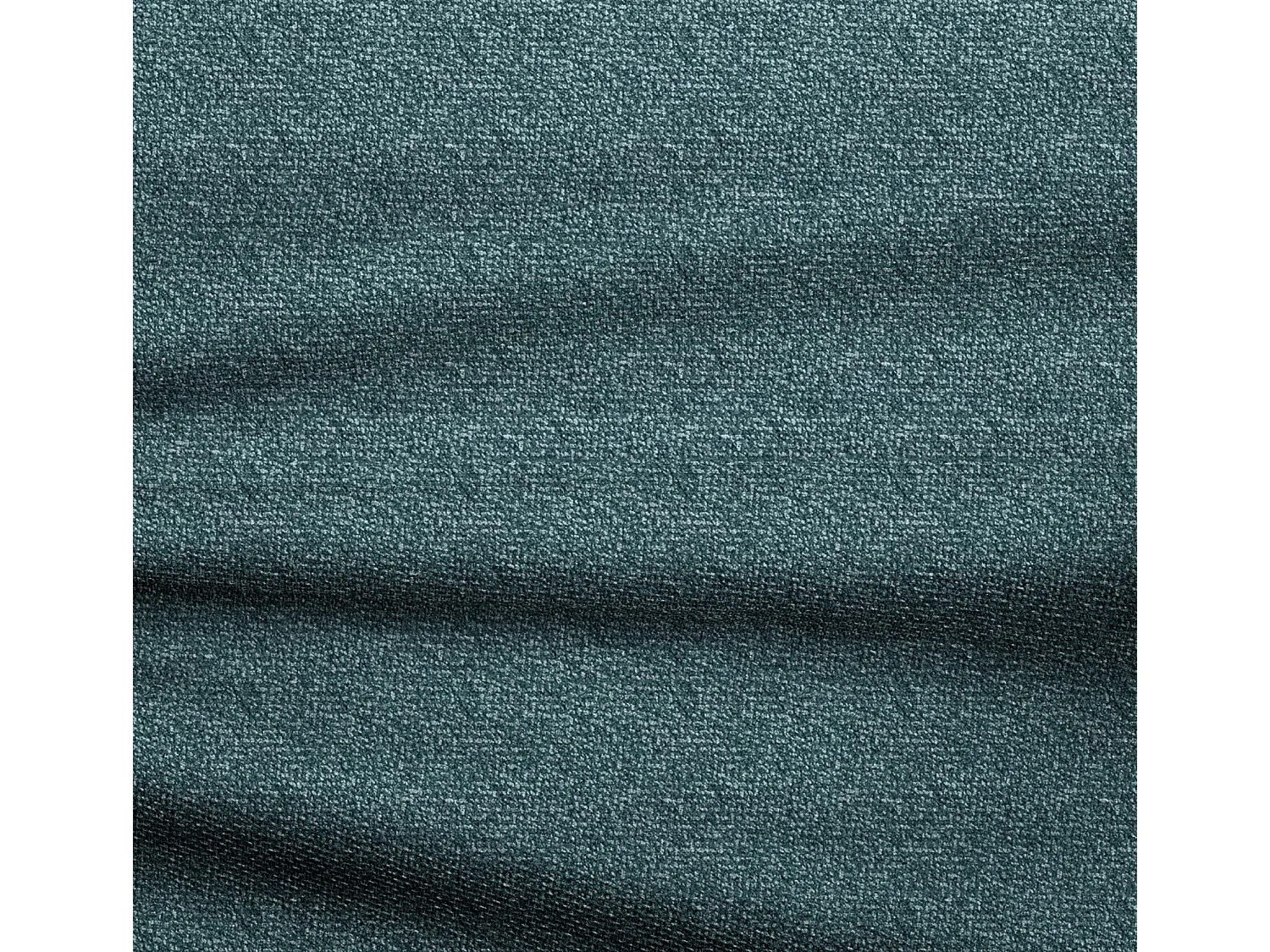 Canapé convertible express dunlopillo tissu tramé bleu gris 140cm Hailie Jade