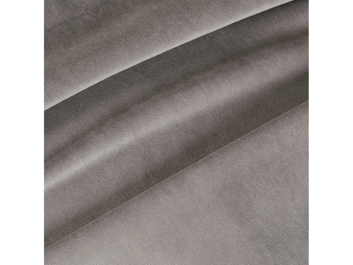 Canapé convertible express dunlopillo velours gris béton 160cm Hailie Jade