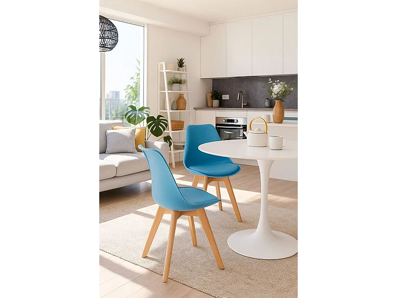 Sillas Comedor - Silla Synk Basic - Azul claro