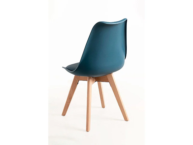 Sillas Comedor - Silla Synk Basic - Azul Petróleo