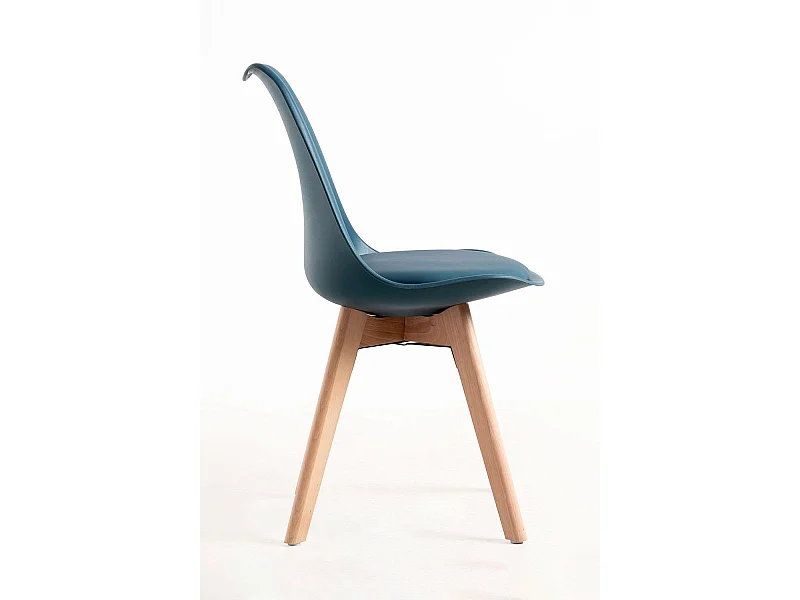Sillas Comedor - Silla Synk Basic - Azul Petróleo