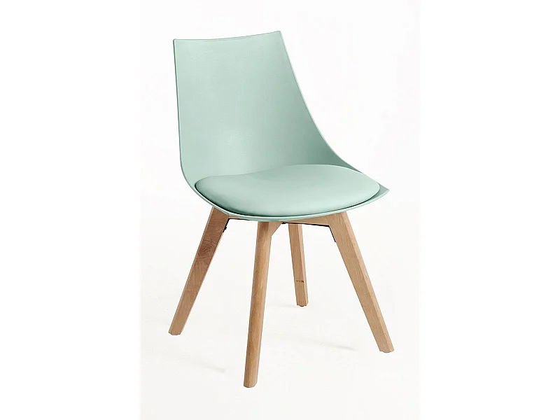 Sillas Comedor - Silla Blok - Celadón