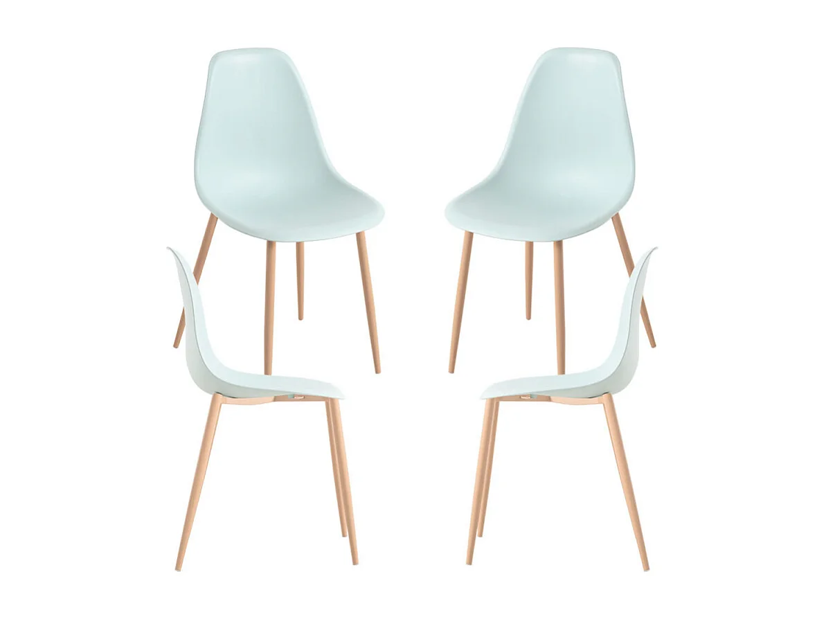 Packs Sillas Comedor - Pack 4 Sillas Mykle - Celadón