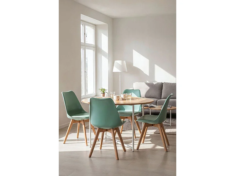 Packs Sillas Comedor - Pack 4 Sillas Synk Basic - Celadón