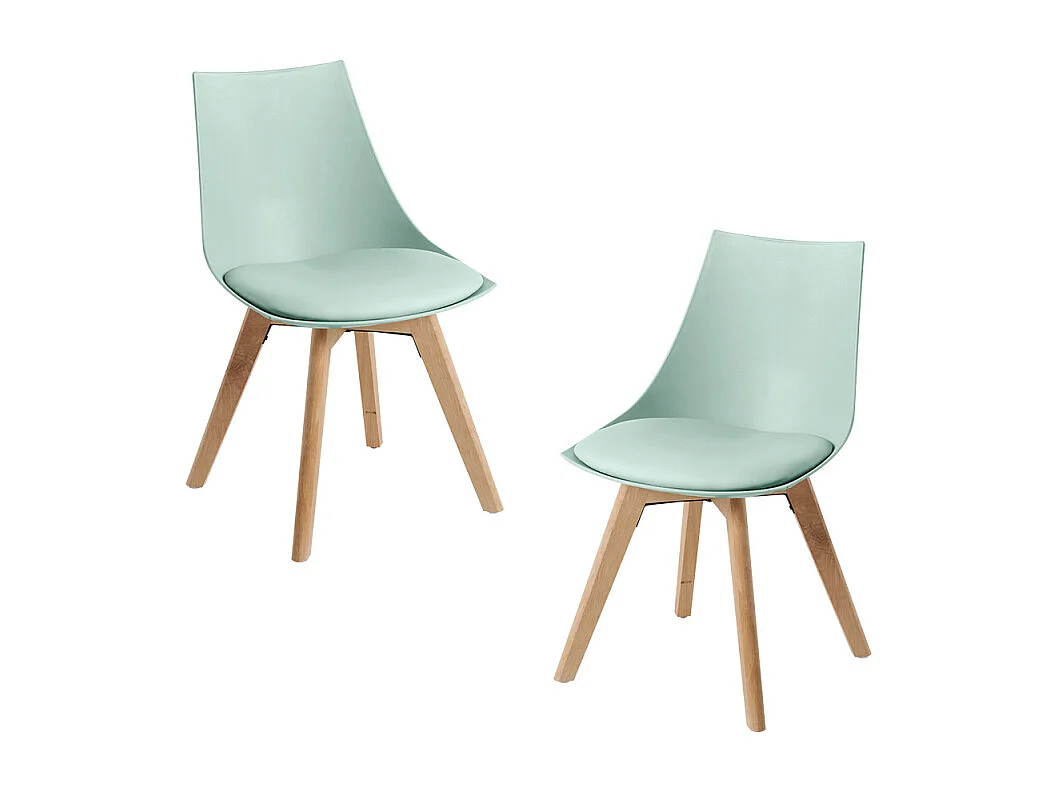 Packs Sillas Comedor - Pack 2 Sillas Blok - Celadón