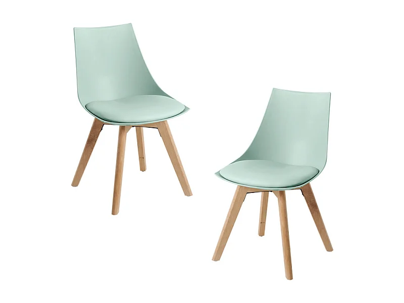 Packs Sillas Comedor - Pack 2 Sillas Blok - Celadón