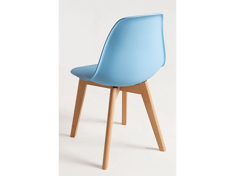 Packs Sillas Comedor - Pack 4 Sillas Kelen - Azul claro