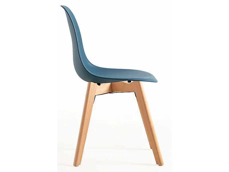 Sillas Comedor - Silla Kelen - Azul Petróleo