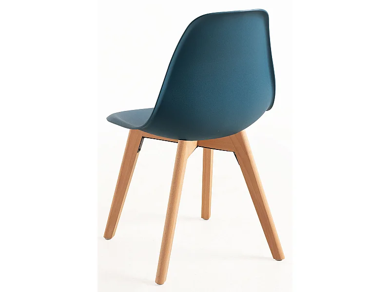 Sillas Comedor - Silla Kelen - Azul Petróleo