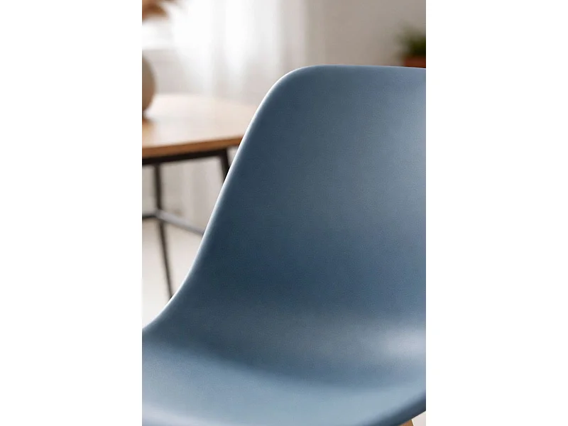 Sillas Comedor - Silla Kelen - Azul Petróleo