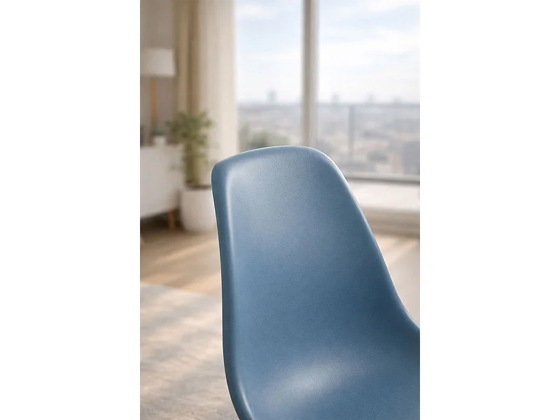 Sillas Comedor - Silla Kelen - Azul Petróleo