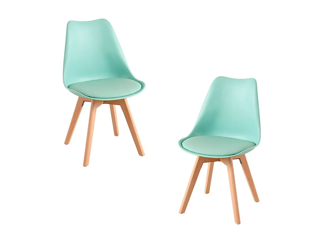 Packs Sillas Comedor - Pack 2 Sillas Synk Basic - Celadón