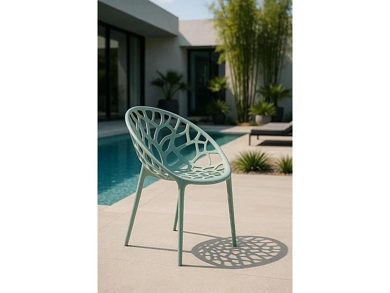Sillas Jardín - Silla Nido - Celadón