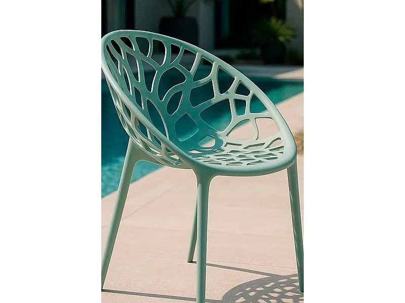 Sillas Jardín - Silla Nido - Celadón