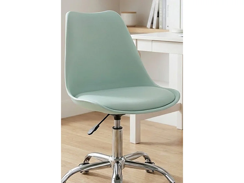 Silla de Oficina Neo en Celadón - Máxima Ergonomía - Ideal para Escritorio y Gaming